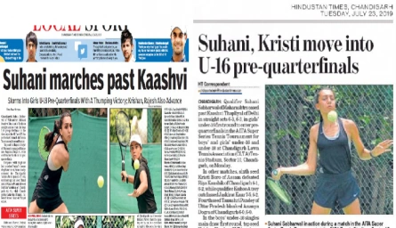 Well done Suhani!